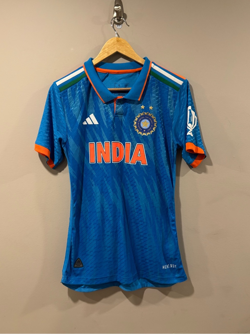Adidas India Cricket One Day International (ODI) Jersey
